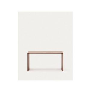 Mesa de centro Litto de chapa de nogal 90 x 45 cm - Kave...