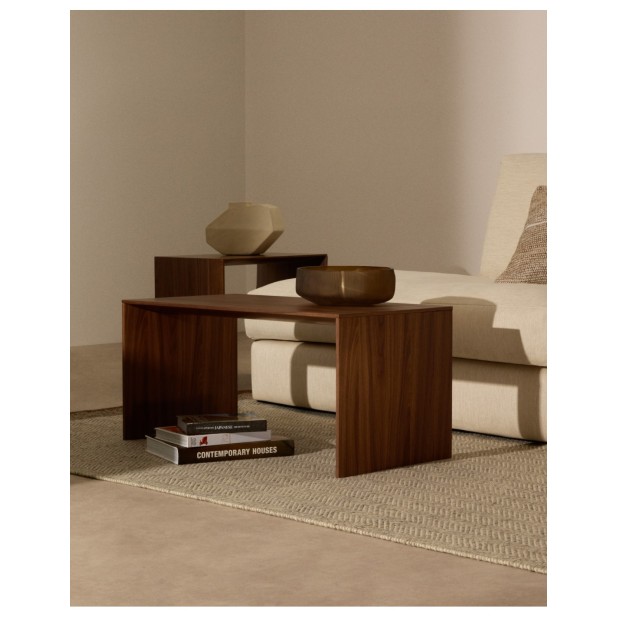 Mesa de centro Litto de chapa de... Mesa de centro Litto de chapa de...