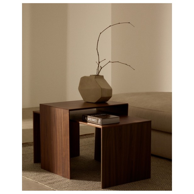 Mesa de centro Litto de chapa de... Mesa de centro Litto de chapa de...