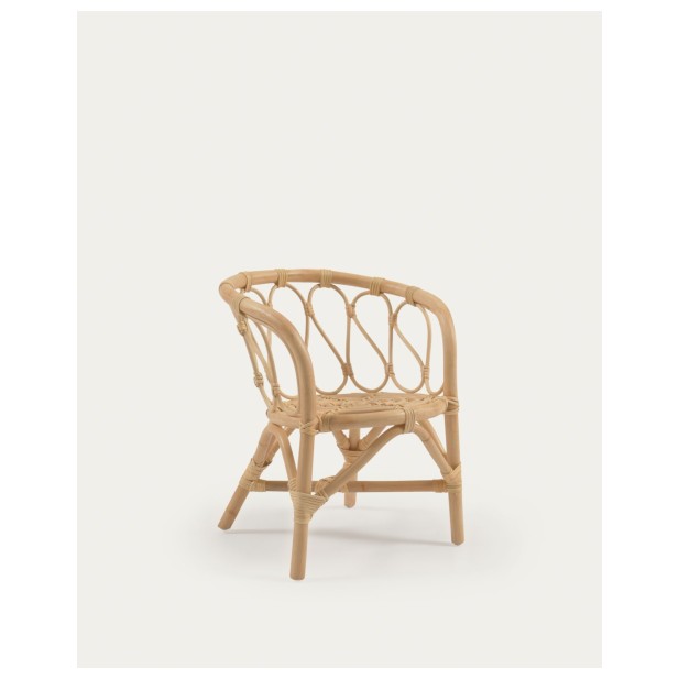Silla infantil Lumila de ratán - Kave Home