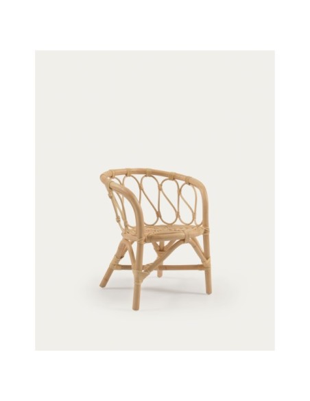 Silla infantil Lumila de ratán - Kave Home