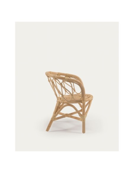 Silla infantil Lumila de ratán - Kave Home