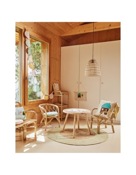Silla infantil Lumila de ratán - Kave Home
