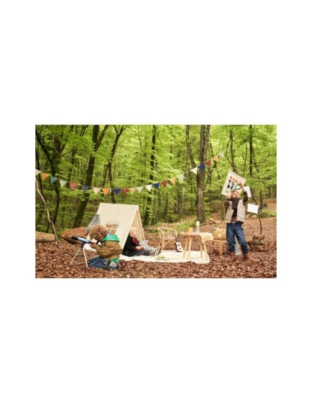 Silla infantil Lumila de ratán - Kave Home