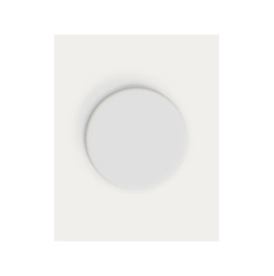 Sobre de mesa redondo Lura de cemento blanco Ø70cm - Kave...