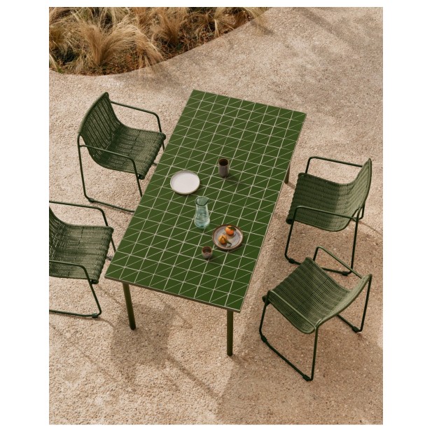 Silla apilable Maurina de acero...