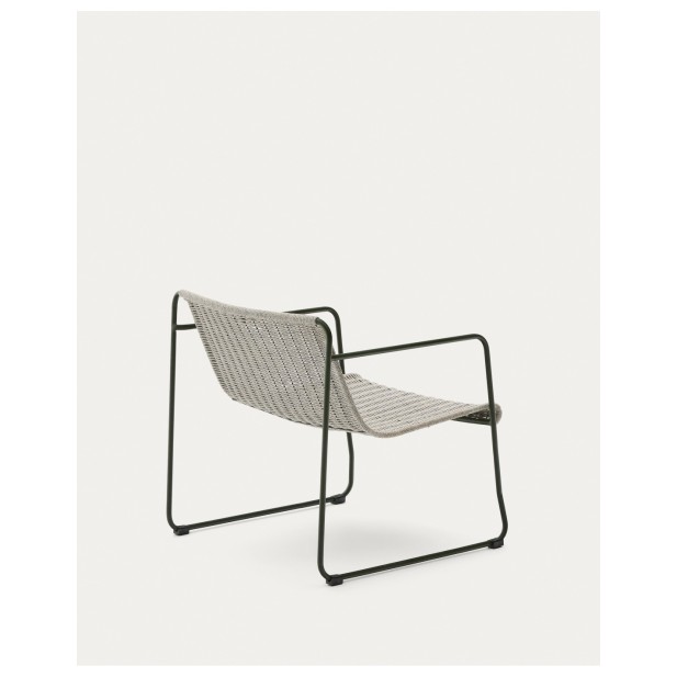 Sillón Maurina de acero galvanizado...