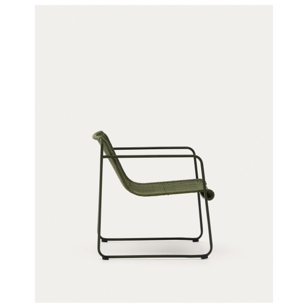 Sillón apilable Maurina de acero...