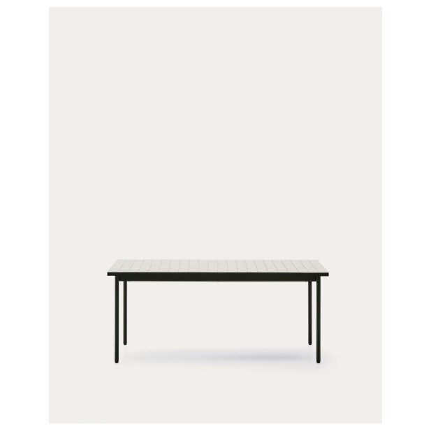 Mesa de exterior Maurina de acero... Mesa de exterior Maurina de acero...