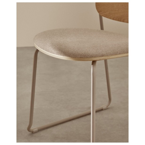 Silla apilable Meli de contrachapado... Silla apilable Meli de contrachapado...