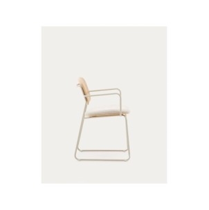 Silla Meli de contrachapado de álamo con asiento de... 2