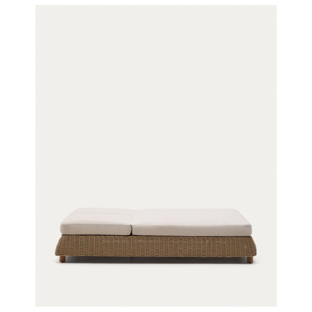 Tumbona doble Meria de ratán...