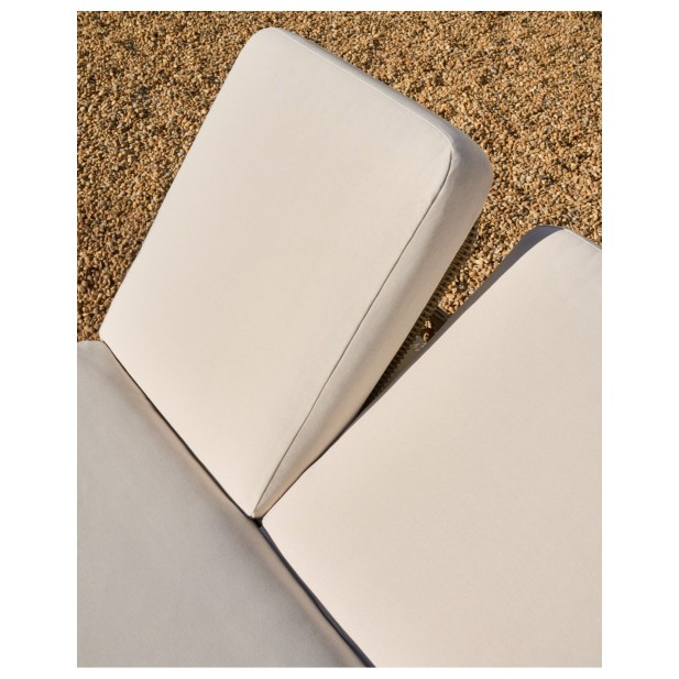 Tumbona doble Meria de ratán...