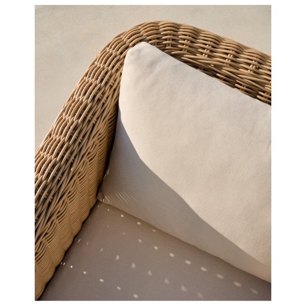 Sillón Meria de ratán sintético y... Sillón Meria de ratán sintético y...