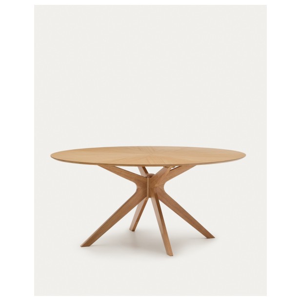 Mesa Naanim de chapa de roble 180 x... Mesa Naanim de chapa de roble 180 x...