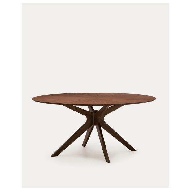 Mesa Naanim de chapa de nogal 180 x... Mesa Naanim de chapa de nogal 180 x...