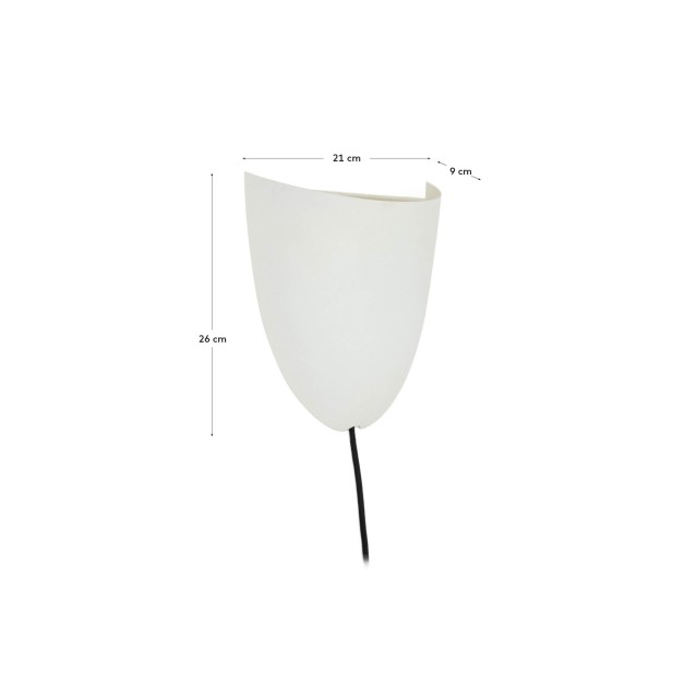 Aplique de pared Nibla de metal... Aplique de pared Nibla de metal...