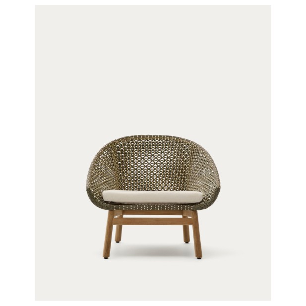 Butaca Olbia de ratán sintético y...