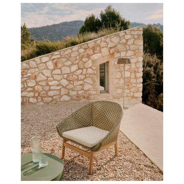 Butaca Olbia de ratán sintético y...