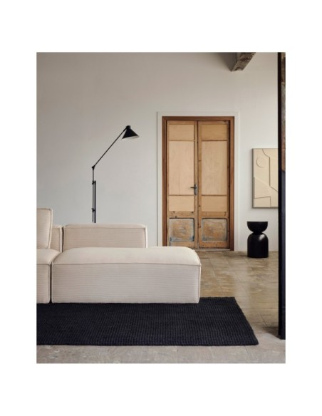 Mesa auxiliar Rachell de metal con acabado pintado negro brillante Ø 30,5 cm - Kave Home