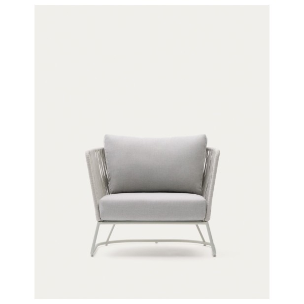 Butaca de exterior Saconca de cuerda...