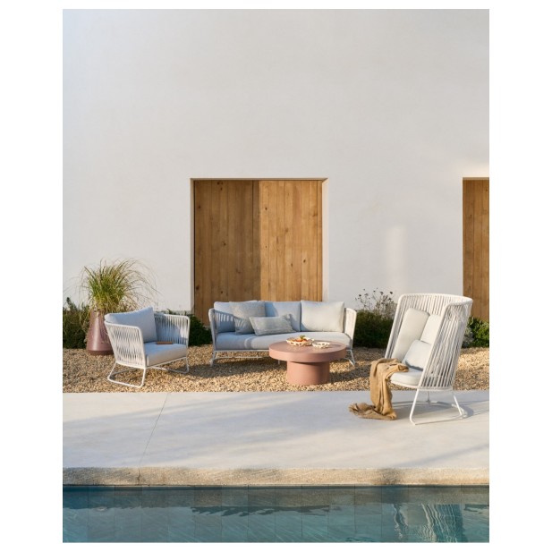 Butaca de exterior Saconca de cuerda...