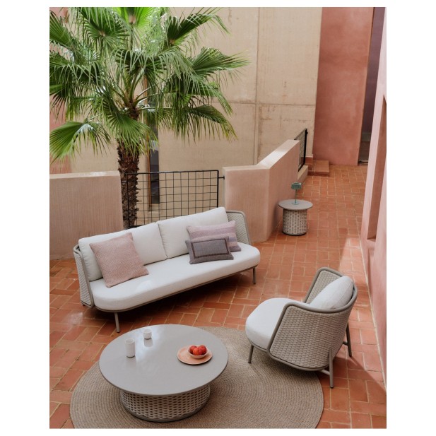 Sofá de 3 plazas de exterior Sedalis... Sofá de 3 plazas de exterior Sedalis...