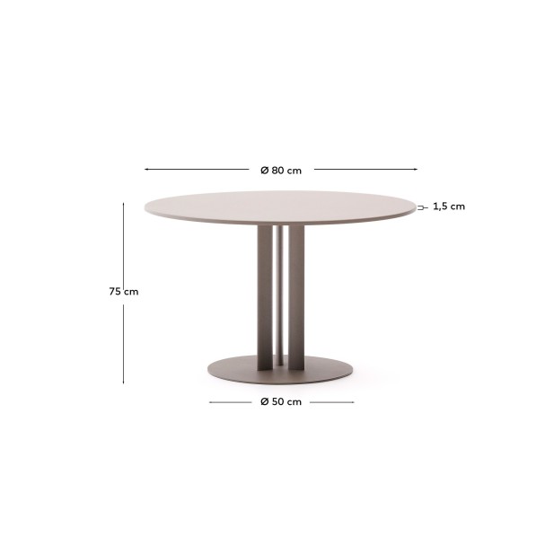 Mesa redonda de exterior Sedalis de... Mesa redonda de exterior Sedalis de...