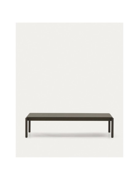 Mesa de centro Sorells de aluminio verde 63 x 144,6 cm - Kave Home