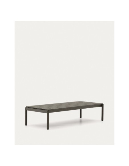 Mesa de centro Sorells de aluminio verde 63 x 144,6 cm - Kave Home
