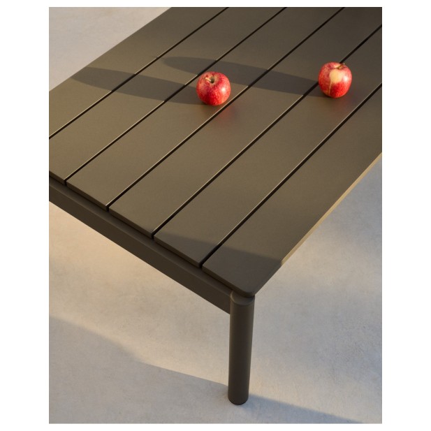 Mesa de centro Sorells de aluminio... Mesa de centro Sorells de aluminio...