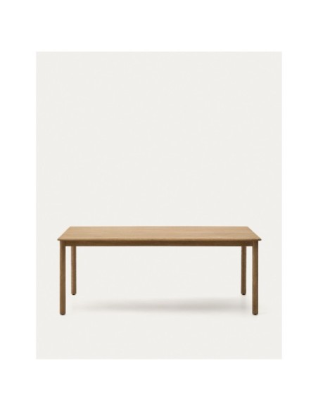 Mesa Sori de madera maciza de acacia FSC 100% 200 x 100 cm - Kave Home