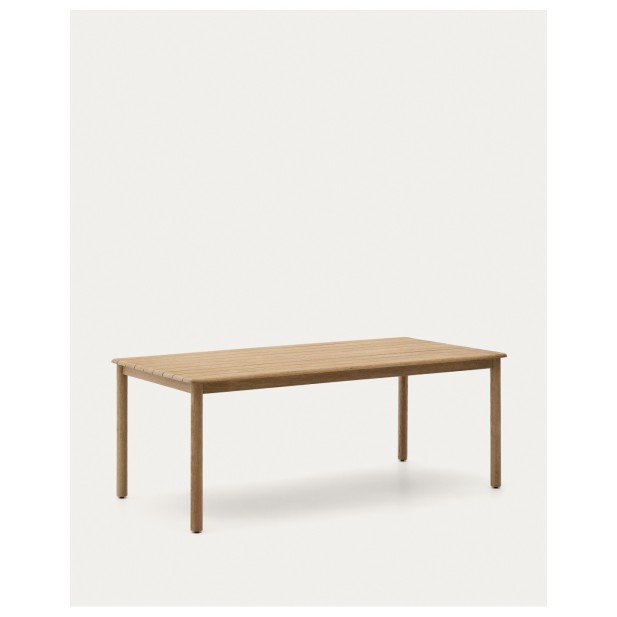 Mesa Sori de madera maciza de acacia... Mesa Sori de madera maciza de acacia...