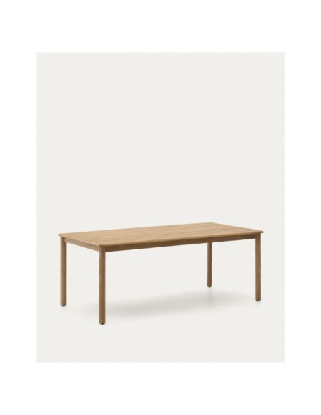 Mesa Sori de madera maciza de acacia FSC 100% 200 x 100 cm - Kave Home