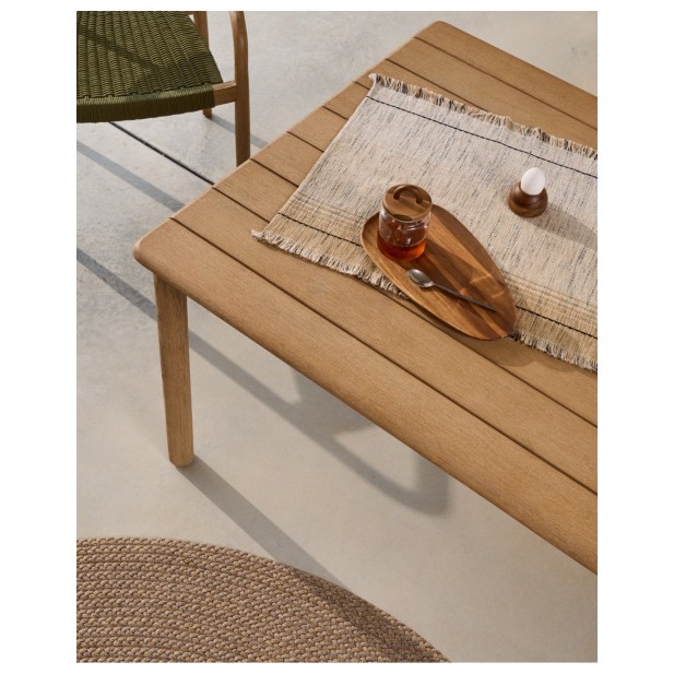 Mesa Sori de madera maciza de acacia... Mesa Sori de madera maciza de acacia...