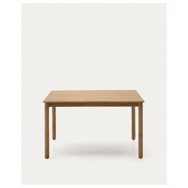 Mesa Sori de madera maciza de acacia FSC 100% 135 x 135 cm - Kave Home