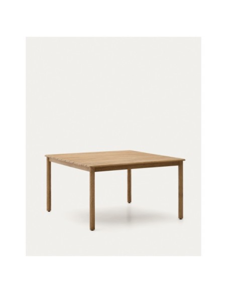 Mesa Sori de madera maciza de acacia FSC 100% 135 x 135 cm - Kave Home