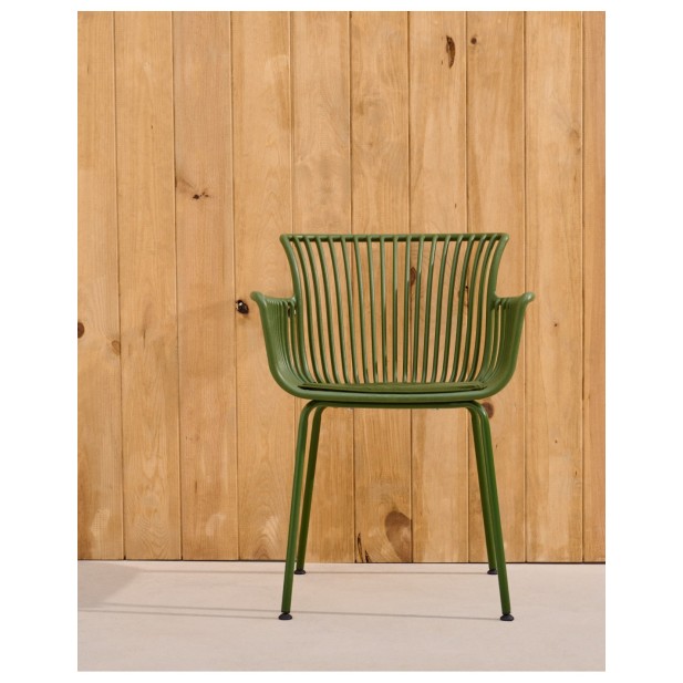 Silla de exterior Surpika con patas... Silla de exterior Surpika con patas...