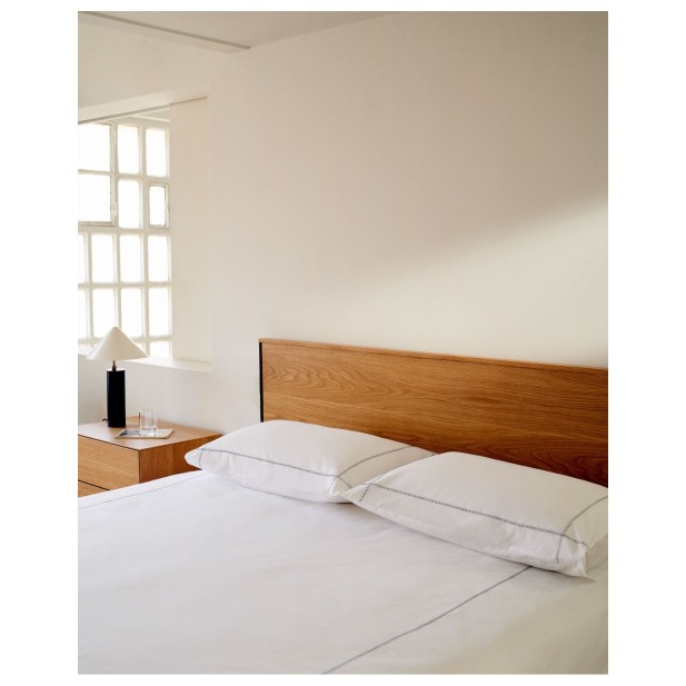 Cabecero Taiana de chapa de roble y... Cabecero Taiana de chapa de roble y...