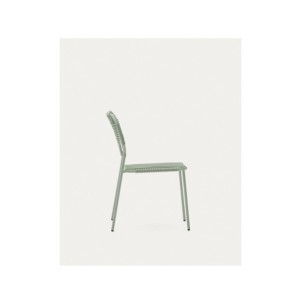 Silla de exterior apilable Talaier de cuerda sintética y... 2