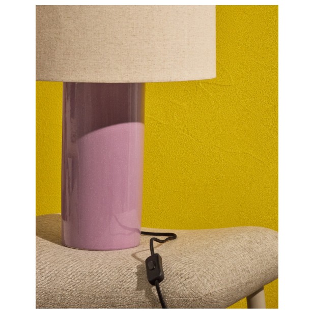 Lámpara de mesa Toneric de cerámica... Lámpara de mesa Toneric de cerámica...