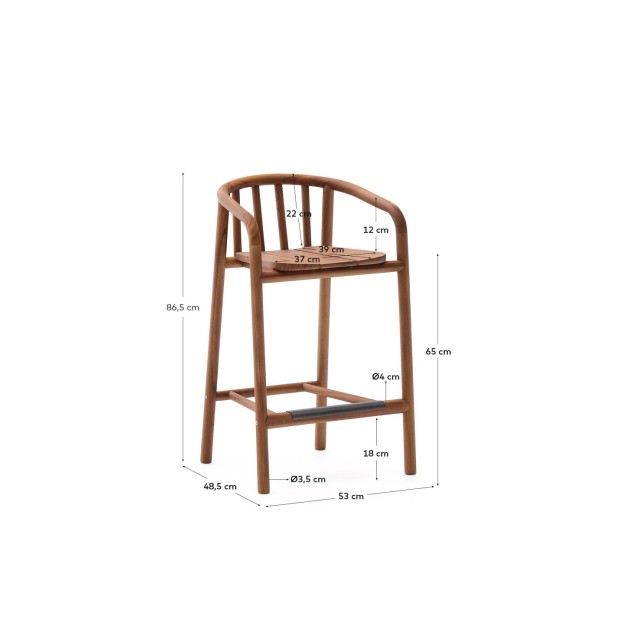 Taburete de exterior Turqueta de... Taburete de exterior Turqueta de...