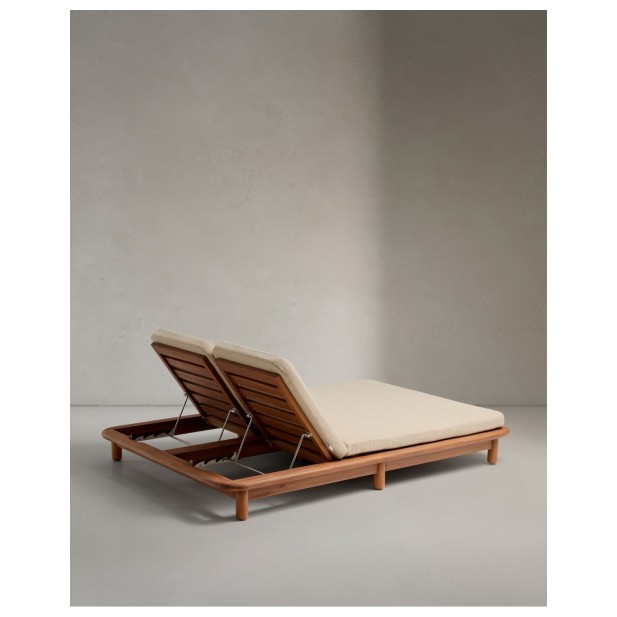 Tumbona doble Turqueta de madera... Tumbona doble Turqueta de madera...