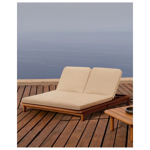 Tumbona doble Turqueta de madera... Tumbona doble Turqueta de madera...