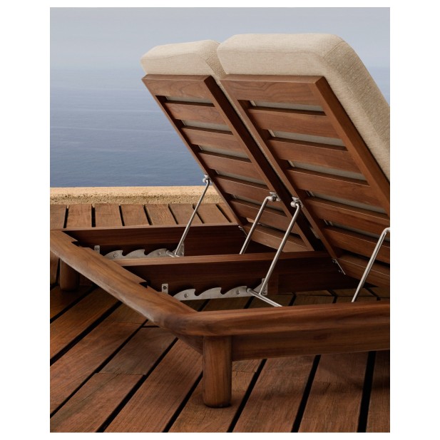 Tumbona doble Turqueta de madera... Tumbona doble Turqueta de madera...