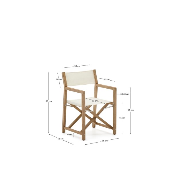 Silla plegable de exterior Vilara... Silla plegable de exterior Vilara...