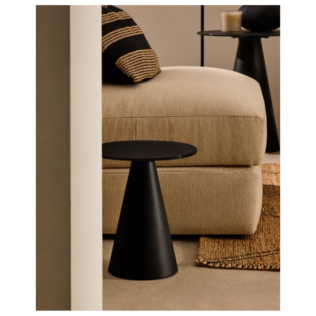 Mesa auxiliar Wilshire cristal...