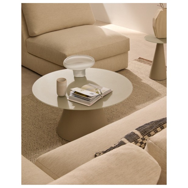 Mesa de centro Wilshire cristal... Mesa de centro Wilshire cristal...