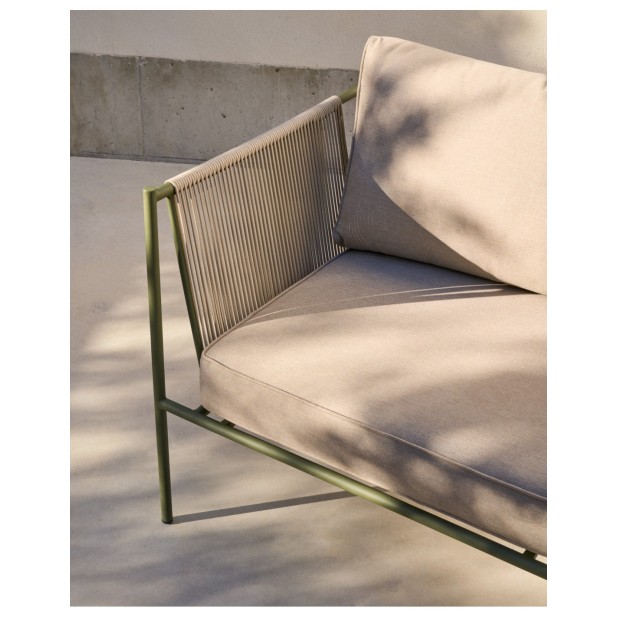 Sofá 2 plazas de exterior Zivia de...