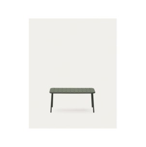 Mesa de centro de exterior Zivia de acero galvanizado...